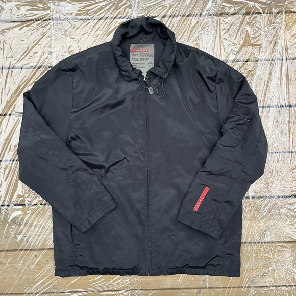 ❤️PRADA Men's Zip Hood Jacket Size XL - Picture 3 of 11